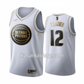 Dres Detroit Pistons Tim Frazier 12 Nike 2019-20 Bijela Golden Edition Swingman